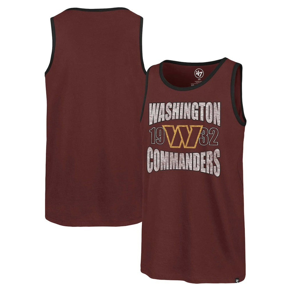 47 brand Washington Commanders '47 Upload Franklin Tank Top Burgundy