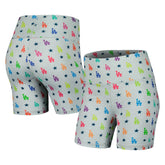 Los Angeles Dodgers Terez Women's TLC Rainbow Shorts - Gray - MLB Sale