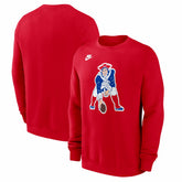 Nike New England Patriots Pat Patriot Club Sweatshirt Red