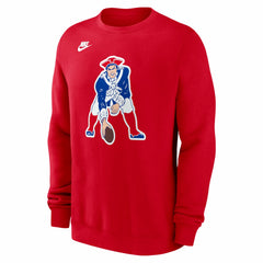 Nike New England Patriots Pat Patriot Club Sweatshirt Red