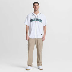 Josh Naylor Seattle Mariners Nike Home Replica Jersey - White - Nike on Sale