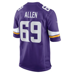 Nike Jared Allen Minnesota Vikings Retired Player Game Jersey Purple