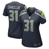 Nike Kam Chancellor Seattle Seahawks Women's Retired Player Game Jersey College Navy