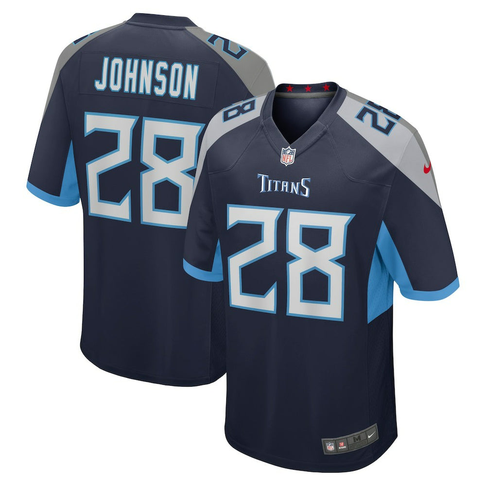 Nike Chris Johnson Tennessee Titans Retired Player Game Jersey Navy
