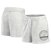 Fanatics Pittsburgh Steelers Women's Vintage Badge Shorts Oatmeal