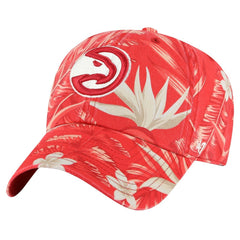 Atlanta Hawks '47 Tropicalia Floral Clean Up Adjustable Hat Red | 47 brand online