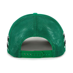 Boston Celtics '47 Sidebrand Stripes Trucker Adjustable Hat Kelly Green | 47 brand Near Me