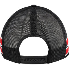 Chicago Bulls '47 Sidebrand Stripes Trucker Adjustable Hat Black | 47 brand online