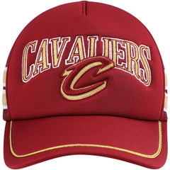 Cleveland Cavaliers '47 Sidebrand Stripes Trucker Adjustable Hat for sale Wine | 47 brand