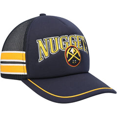 Denver Nuggets '47 Sidebrand Stripes Trucker Adjustable Hat for sale Navy | 47 brand