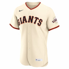 San Francisco Giants Nike Home Authentic Custom Jersey - Cream - Nike Sale