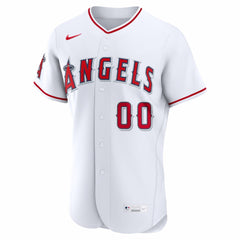 Los Angeles Angels Nike Home Authentic Custom Jersey - White - Nike Discount