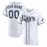 Tampa Bay Rays Nike Home Authentic Custom Jersey - White - Nike Lifestyle