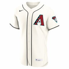 Arizona Diamondbacks Nike Home Authentic Custom Jersey - Cream - Nike Sale