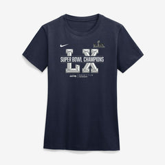 Nike Seattle Seahawks Women's Super Bowl LX Champions Sacrifice T-Shirt College Navy