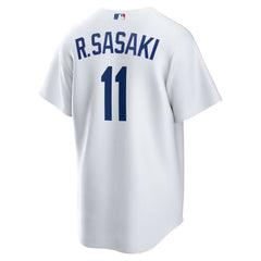 Rōki Sasaki Los Angeles Dodgers Nike Replica Jersey - White - Nike Discount