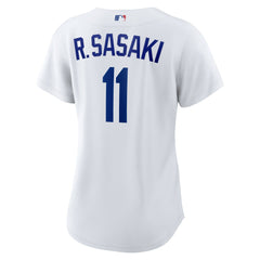 Rōki Sasaki Los Angeles Dodgers Nike Women's Replica Jersey - White - Nike Sale