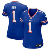 Nike Number 1 Mom Buffalo Bills Women's Game Jersey Royal