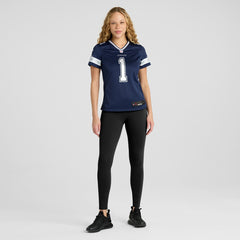 Nike Number 1 Mom Dallas Cowboys Women's Game Jersey Navy