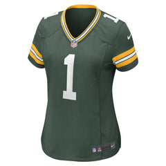 Nike Number 1 Mom Green Bay Packers Women's Game Jersey Green