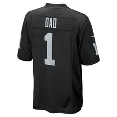 Nike Number 1 Dad Las Vegas Raiders Game Jersey Black