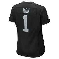 Nike Number 1 Mom Las Vegas Raiders Women's Game Jersey Black