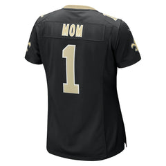 Nike Number 1 Mom New Orleans Saints Women's Game Jersey Black