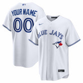 Toronto Blue Jays Nike Home Replica Custom Jersey - White - Nike Sale