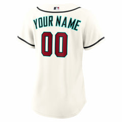 Arizona Diamondbacks Nike Women's Home Replica Custom Jersey - Cream - Nike on Sale