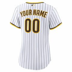 San Diego Padres Nike Women's Home Replica Custom Jersey - White - Nike Lifestyle