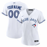 Toronto Blue Jays Nike Women's Home Replica Custom Jersey - White - Nike Lifestyle