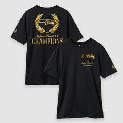 Fanatics Seattle Seahawks Super Bowl LX Champions USA 250 NFL Gold Standard T-Shirt Black