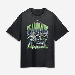 Nike Seattle Seahawks 12 As One Loose T-Shirt Black