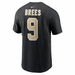 Nike Drew Brees New Orleans Saints Retired Player Name & Number T-Shirt Black