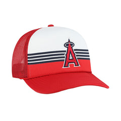 Los Angeles Angels '47 Lift Off Foam Front Mesh Trucker Adjustable Hat - Red - 47 brand Discount