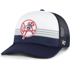 New York Yankees '47 Lift Off Foam Front Mesh Trucker Adjustable Hat - Navy - 47 brand Lifestyle