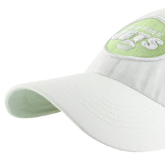 47 brand New York Jets '47 Women's Ballpark Cheer Clean Up Adjustable Hat White