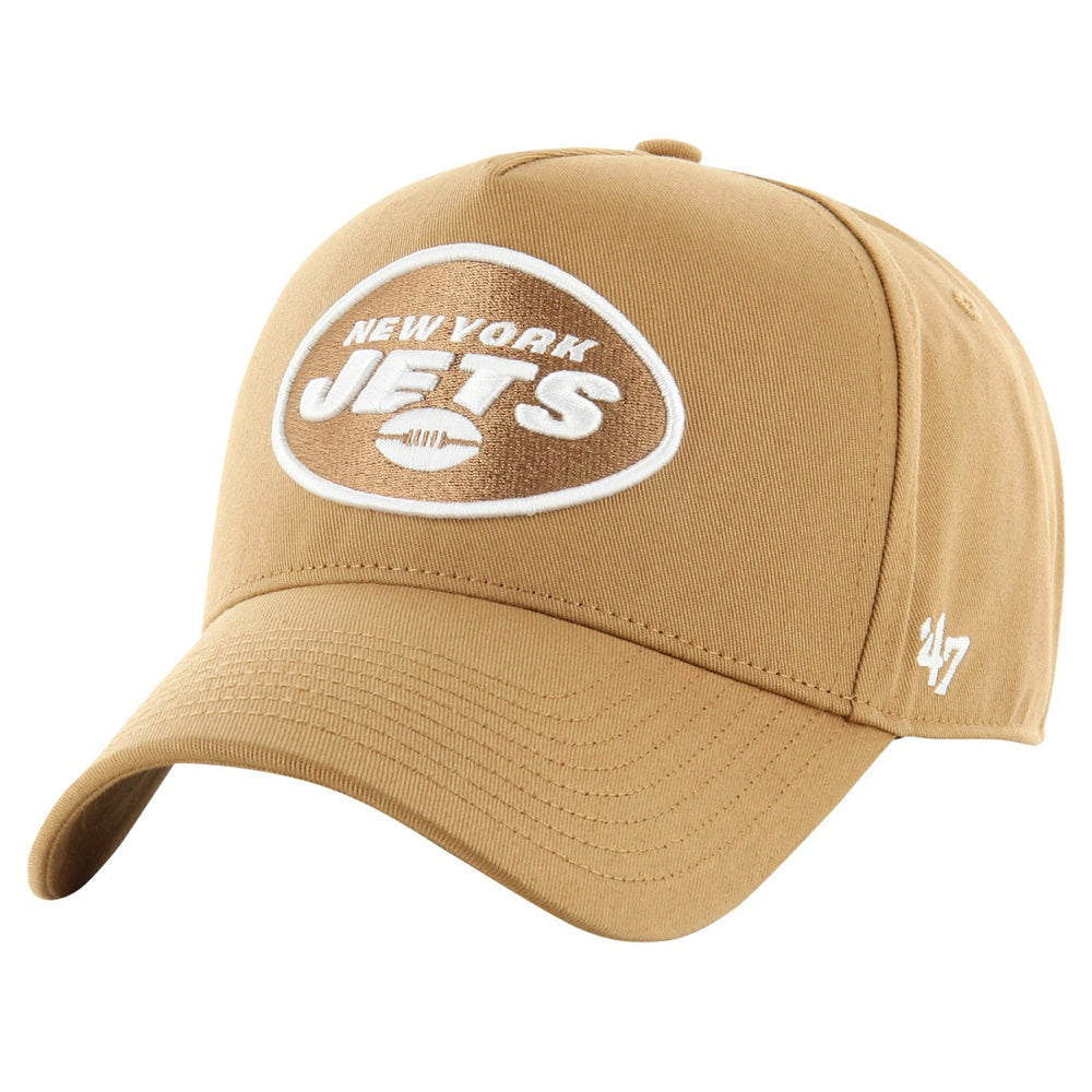 47 brand New York Jets '47 Ballpark MVP Adjustable Hat Tan