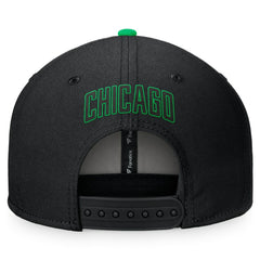 Chicago White Sox Fanatics Lucky Snapback Hat - Black/Kelly Green - Fanatics Discount