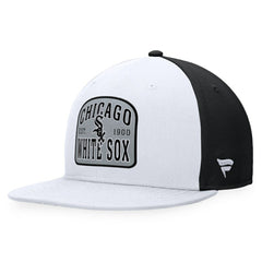 Chicago White Sox Fanatics Cycle Snapback Hat - White/Black - Fanatics Online