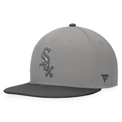 Chicago White Sox Fanatics Ace Snapback Hat - Gray/Charcoal - Fanatics Sale
