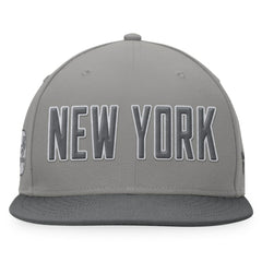New York Yankees Fanatics Dugout Fitted Hat - Gray - Fanatics on Sale