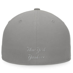 New York Yankees Fanatics Dugout Fitted Hat - Gray - Fanatics on Sale