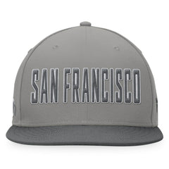 San Francisco Giants Fanatics Dugout Fitted Hat - Gray - Fanatics on Sale