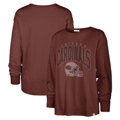 47 brand Arizona Cardinals '47 Women's Tom Cat Lightweight Long Sleeve T-Shirt Cardinal