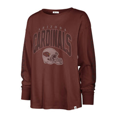 47 brand Arizona Cardinals '47 Women's Tom Cat Lightweight Long Sleeve T-Shirt Cardinal