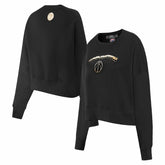Washington Wizards Pro Standard Women's Glam Cropped Pullover Sweatshirt - Black