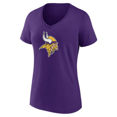 Fanatics Minnesota Vikings Women's Mother's Day V-Neck T-Shirt Purple