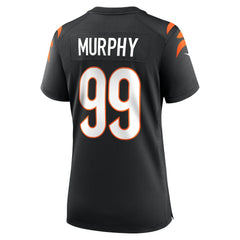 Nike Myles Murphy Cincinnati Bengals Women's Team Game Jersey Black