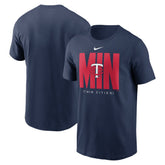 Minnesota Twins Nike Scoreboard T-Shirt - Navy - Nike Discount